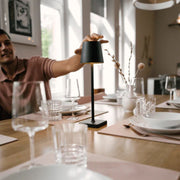 Lumora - Tischleuchte  Dimmbare led-Technologie kabellos aufladbar über USB-C