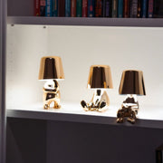 HerrLicht CharakterLampe Gold / Silber Tischlampe