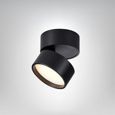 Verstellbare LED Deckenleuchte modern Aluminium warmweiß für Wohnzimmer | LumoFlex