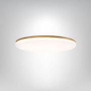 Moderne runde LED Deckenlampe aus Holz und Acryl für Wohnzimmer Schlafzimmer Flur