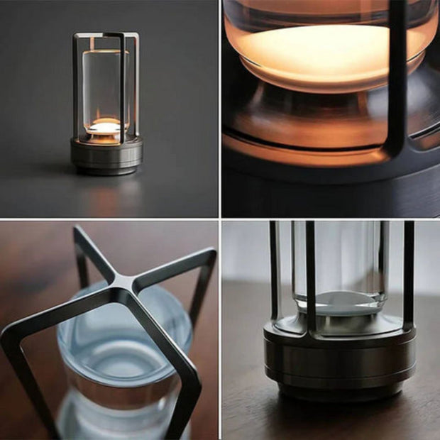 Kristallux oder LichtWerk Stufenlos dimmbare LED-Lampe Tischlampen