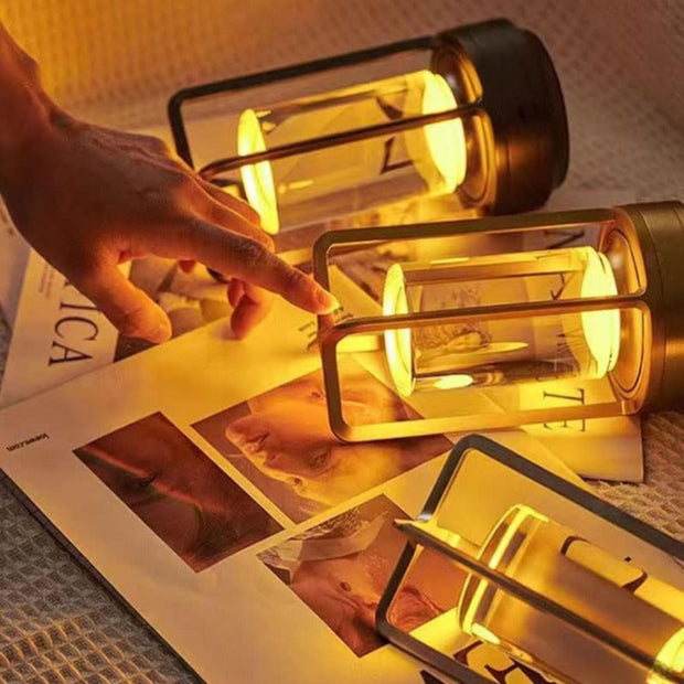 Kristallux oder LichtWerk Stufenlos dimmbare LED-Lampe Tischlampen