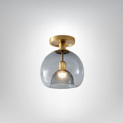 Moderne Deckenleuchte Glas LED Wohnzimmer Schlafzimmer Deckenlampe Elegant | LumoGlas