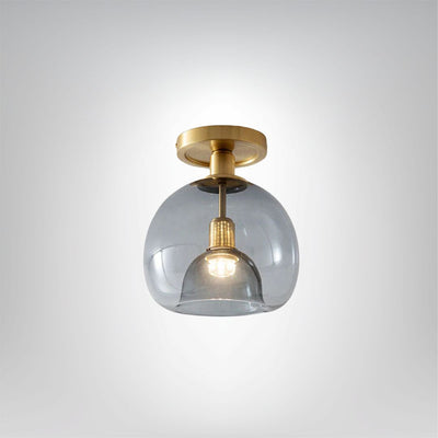 Moderne Deckenleuchte Glas LED Wohnzimmer Schlafzimmer Deckenlampe Elegant | LumoGlas