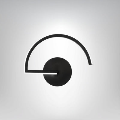 Lichtbogen LED Wandleuchte modern minimalistisch energiesparend für Wohnzimmer Schlafzimmer Flur