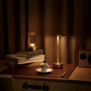 Kristallux oder LichtWerk Stufenlos dimmbare LED-Lampe Tischlampen