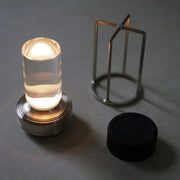 Kristallux oder LichtWerk Stufenlos dimmbare LED-Lampe Tischlampen