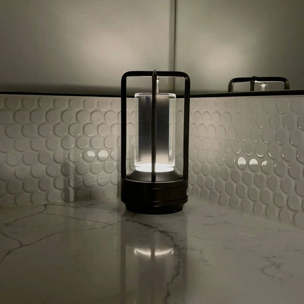 Kristallux oder LichtWerk Stufenlos dimmbare LED-Lampe Tischlampen