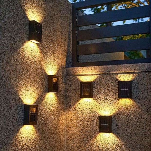 Energieeffiziente LED Außenwandleuchte – Automatische Außenbeleuchtung StrahlWand | Marthova