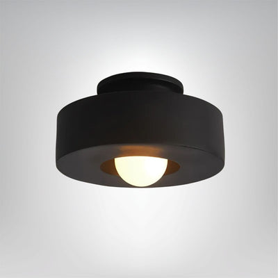 Moderne LED Deckenleuchte rund Wohnzimmer Schlafzimmer energiesparend
