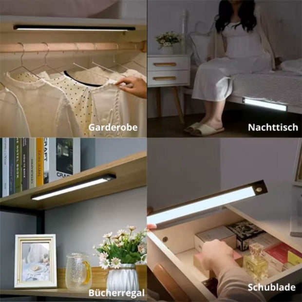 LeuchtGenie  kabelloser LED-Strahler Wandleuchten
