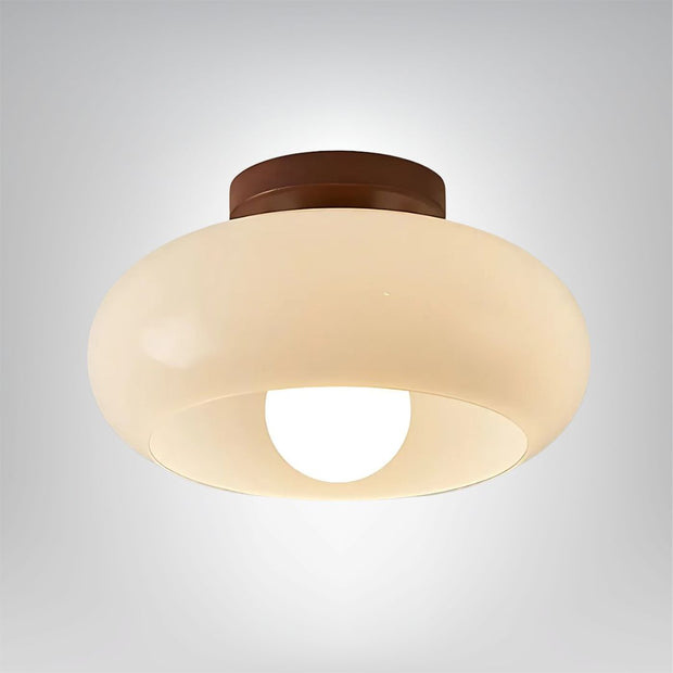 Vintage Deckenleuchte Glas E27 für Wohnzimmer Schlafzimmer Küche