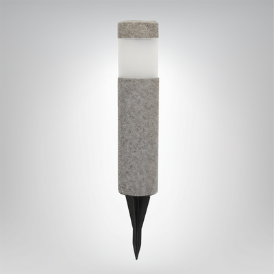 Solenstein Eleganz - Wetterfeste Solarsäule mit LED-Ambiente Außenlampen