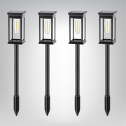 Kabellose Solar Gartenlaterne LED – Außenleuchte GlanzPfad für Garten & Terrasse | Marthova