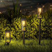 Kabellose Solar Gartenlaterne LED – Außenleuchte GlanzPfad für Garten & Terrasse | Marthova