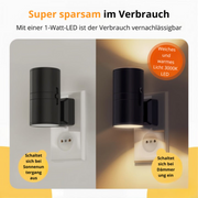 LumiPlug Wandleuchte für Steckdose