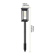 Kabellose Solar Gartenlaterne LED – Außenleuchte GlanzPfad für Garten & Terrasse | Marthova