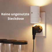 LumiPlug Wandleuchte für Steckdose