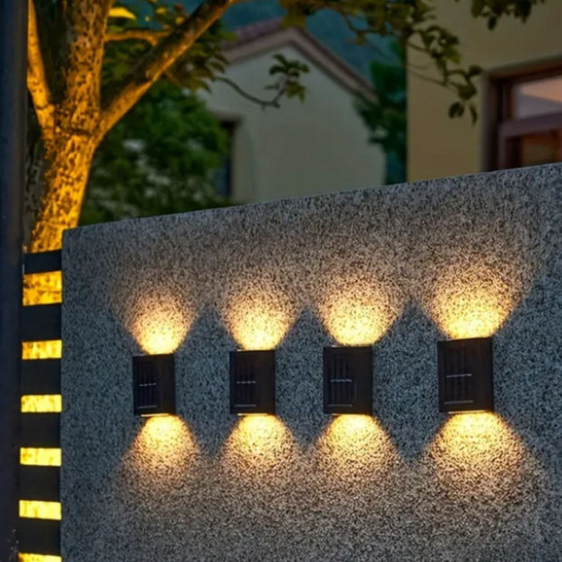 Energieeffiziente LED Außenwandleuchte – Automatische Außenbeleuchtung StrahlWand | Marthova