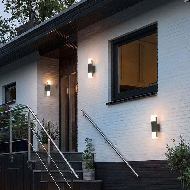 LichtWächter Außenlampe mit Bewegungsmelder LED wetterfest modern