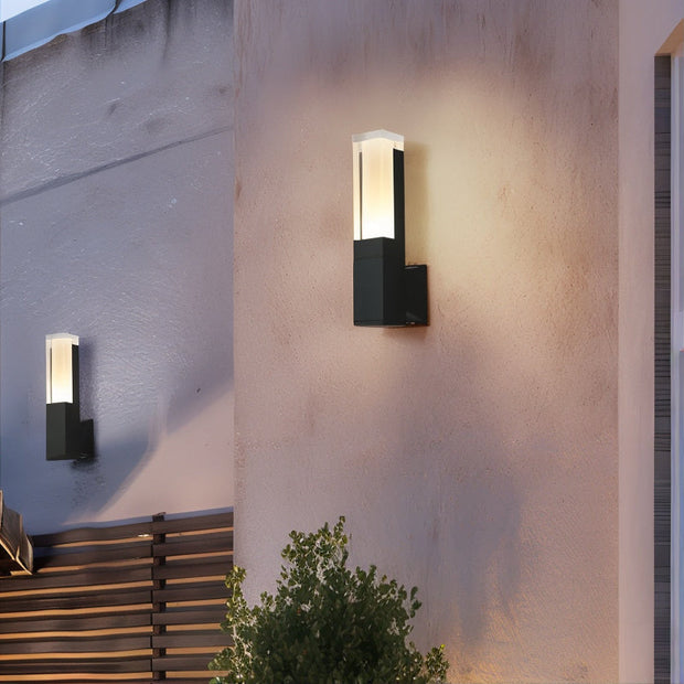 LichtWächter Außenlampe mit Bewegungsmelder LED wetterfest modern