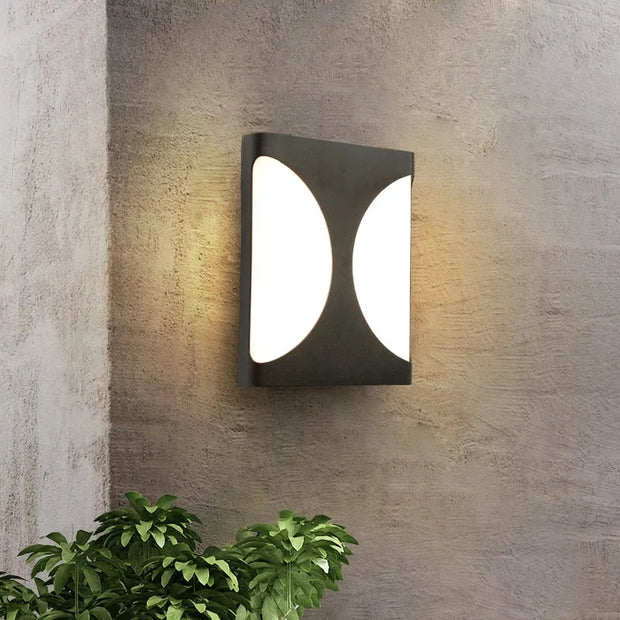 Wetterfeste LED Außenlampe Gartenbeleuchtung modern warmweiß IP65