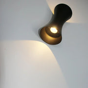 WetterLux Aluminium Wandstrahler IP65 Außenlampe Modern LED Wasserdicht