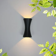 WetterLux Aluminium Wandstrahler IP65 Außenlampe Modern LED Wasserdicht