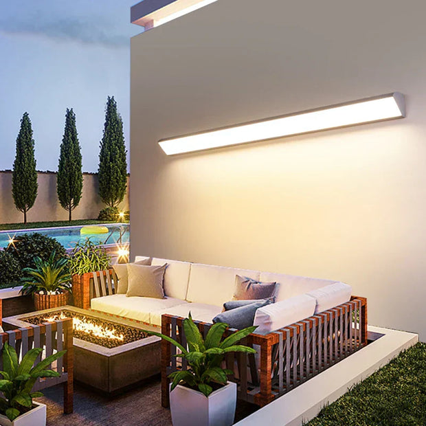 LichtGlanz Gartenleuchte LED Außenlampe für Terrasse Garten wetterfest modern