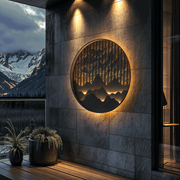 WetterGlanz LED Wandlampe