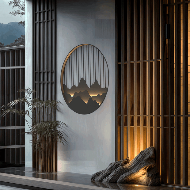 WetterGlanz LED Wandlampe