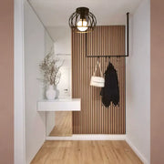 Industrielle Deckenlampe Schwarz