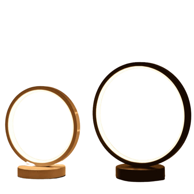 GlanzAura Tischleuchte Gold Weiß Modern für Wohnzimmer Schlafzimmer Büro