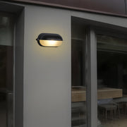 StahlGlanz Wandlampe Außen wasserdicht LED E27 Industrie Design IP65