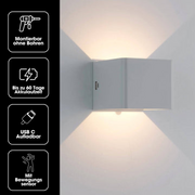 Marthova | LumiFix MotionSense Intelligente Bewegungsmelder-Wandleuchte