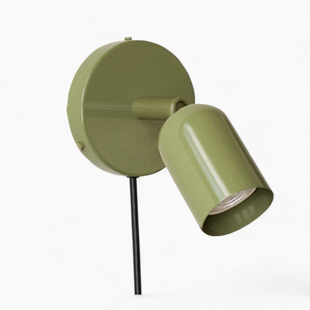 Nostalux Wandleuchte, Stecker & fest verdrahtet, E27 Glühbirne inklusive, 90-260V, 5W, Eisen,