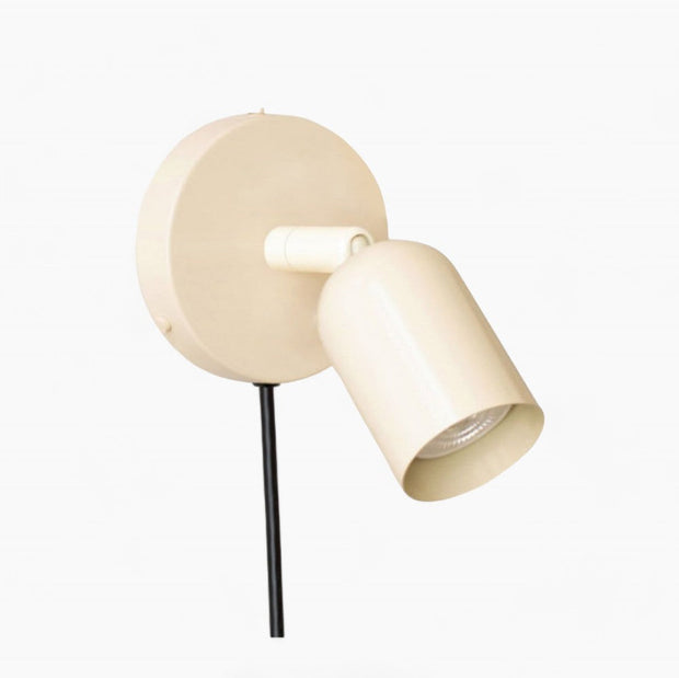 Nostalux Wandleuchte, Stecker & fest verdrahtet, E27 Glühbirne inklusive, 90-260V, 5W, Eisen,