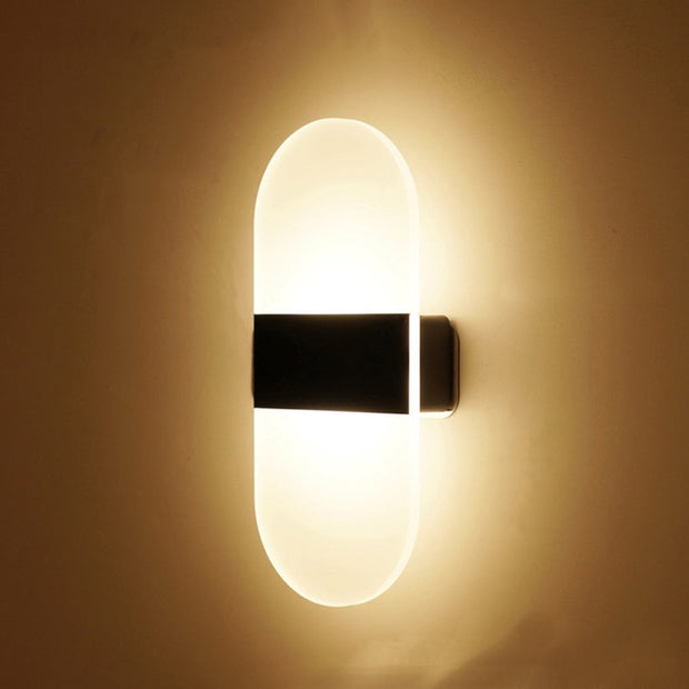 Lumos Motion - rechteckige oder elegant geschwungene Wandleuchte