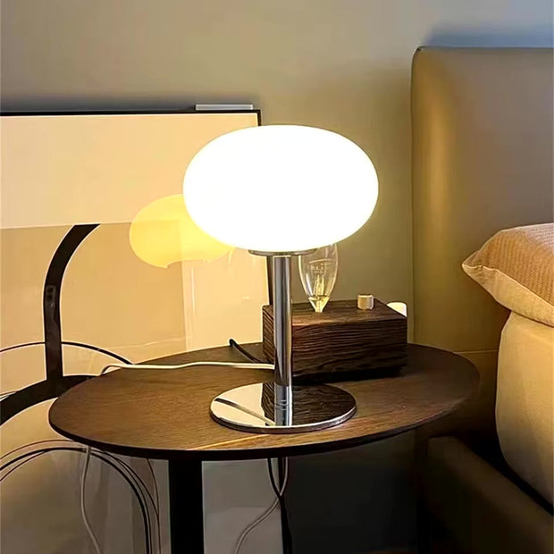 LumaKugel – Moderne dimmbare Tischlampe mit 3 Lichtmodi für stimmungsvolle Beleuchtung
