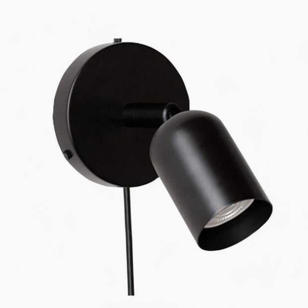 Nostalux Wandleuchte, Stecker & fest verdrahtet, E27 Glühbirne inklusive, 90-260V, 5W, Eisen,