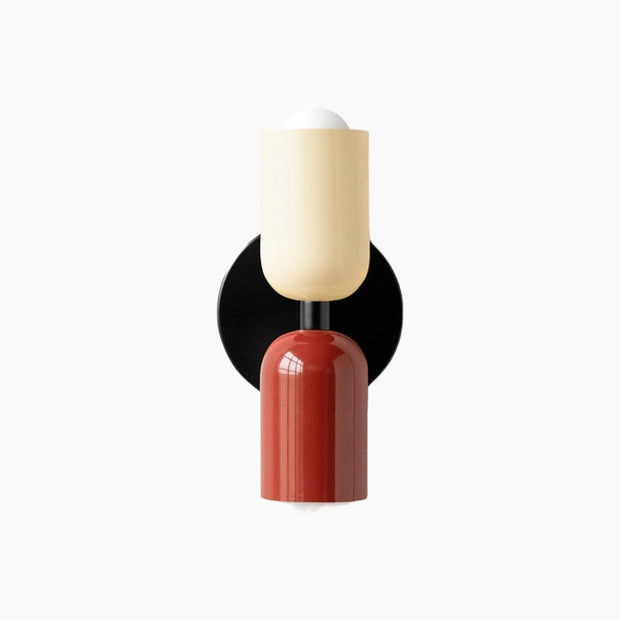 VivaLicht Wandlampe, moderne Wandleuchte - LED, Doppelleuchte, Eisengehäuse, 90-260V, Auf-/Abwärtsbeleuchtung