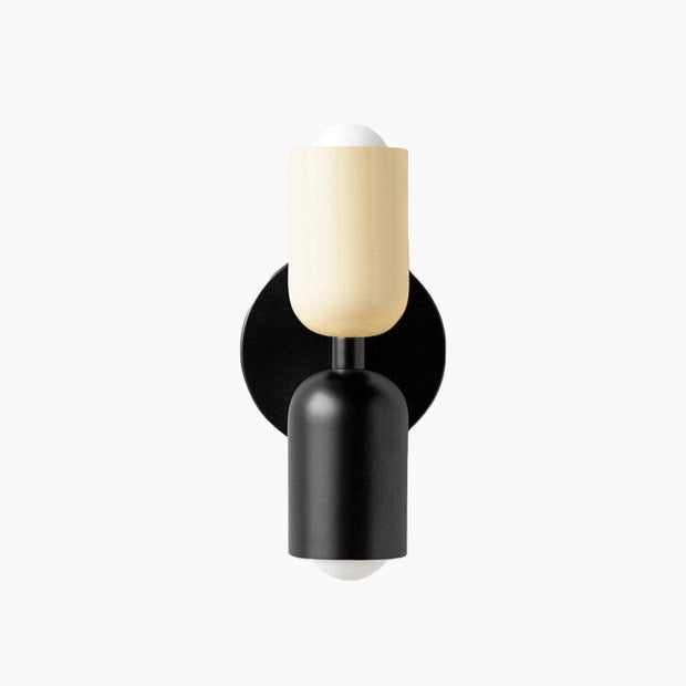 VivaLicht Wandlampe, moderne Wandleuchte - LED, Doppelleuchte, Eisengehäuse, 90-260V, Auf-/Abwärtsbeleuchtung