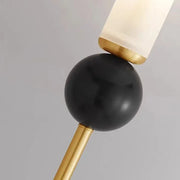 MarmoLux Wandlicht, Gold oder Schwarz, Kupfer & Marmor, G9 LED 5W 3000K, Moderner Stil