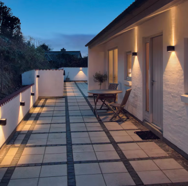 LichtWink LED Wandleuchte Außen Innen Wasserdicht Verstellbar Modern IP65