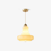 Vintage Hängelampe aus Glas Retro Deckenleuchte für Esszimmer Küche Flur