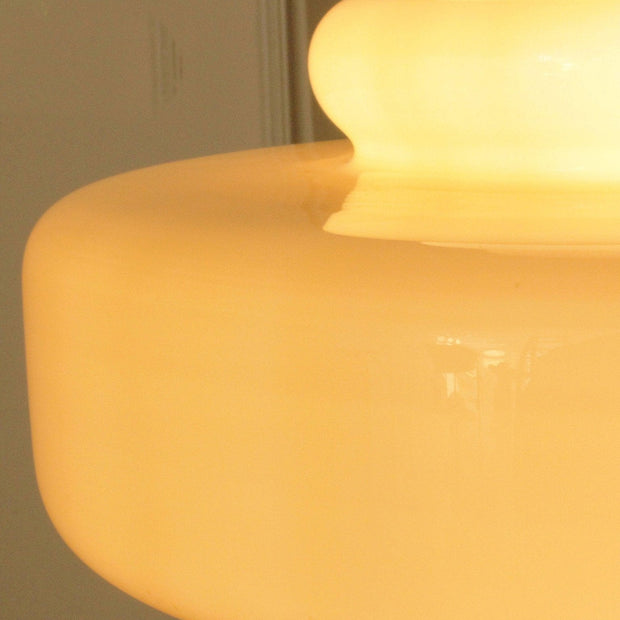 Vintage Hängelampe aus Glas Retro Deckenleuchte für Esszimmer Küche Flur