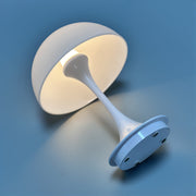 moderne led tischlampe mit touch dimmer pilz design usb aufladbar