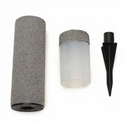 Solenstein Eleganz - Wetterfeste Solarsäule mit LED-Ambiente Außenlampen