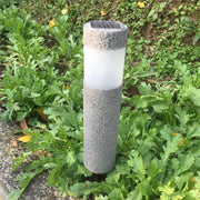 Solenstein Eleganz - Wetterfeste Solarsäule mit LED-Ambiente Außenlampen