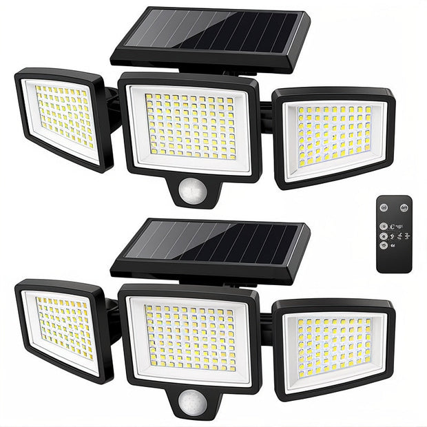 Solar Wandleuchte mit Bewegungsmelder – LED Außenlampe SolarVigil | Marthova